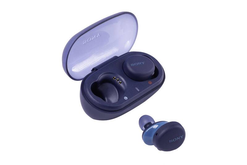 Sluchátka Sony WF-XB700L modrá