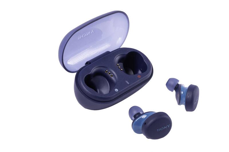 Sluchátka Sony WF-XB700L modrá
