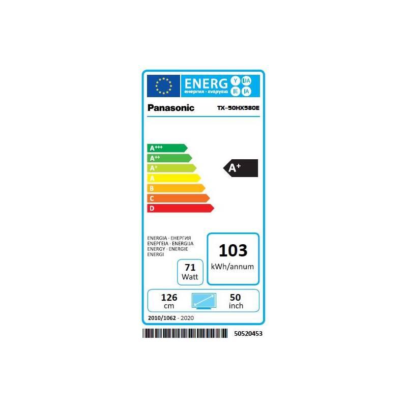 Televize Panasonic TX-50HX580E černá