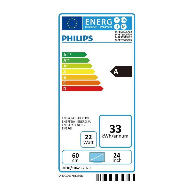 Televize Philips 24PFS5505 černá