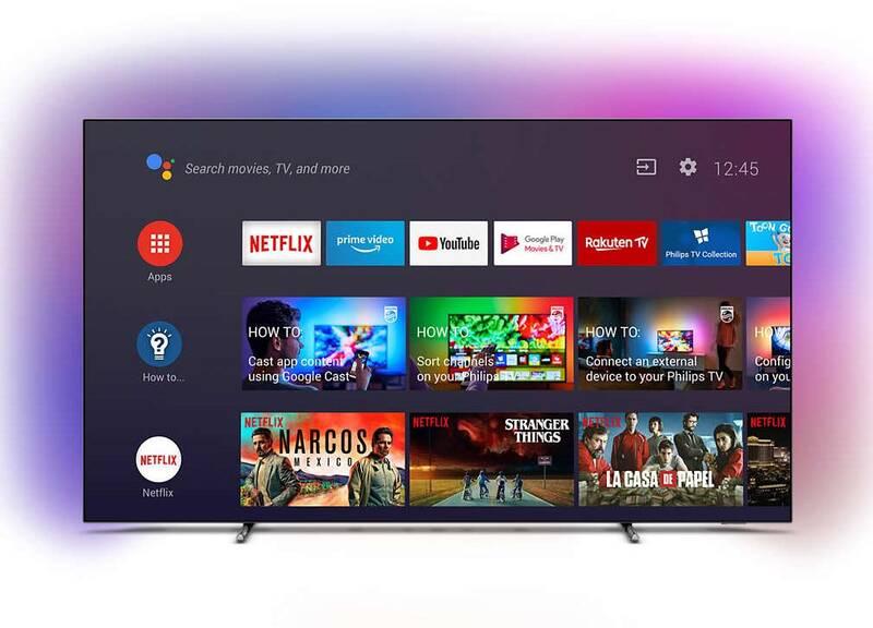 Televize Philips 65OLED805 šedá