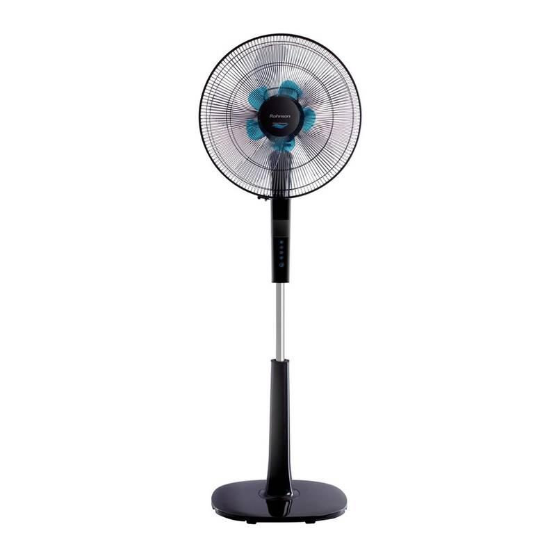 Ventilátor stojanový Rohnson R-860 Silent Breezer černý