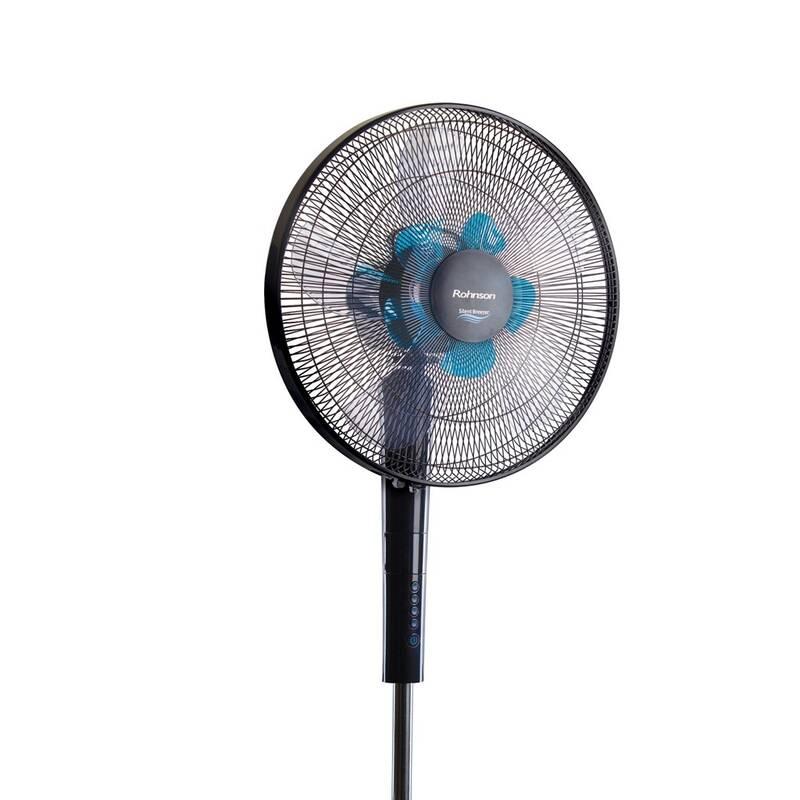 Ventilátor stojanový Rohnson R-860 Silent Breezer černý