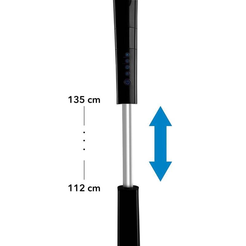 Ventilátor stojanový Rohnson R-860 Silent Breezer černý
