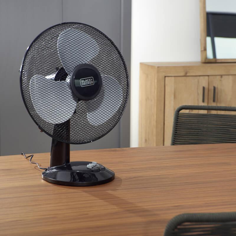 Ventilátor stolní Black Decker BXEFD41E černý