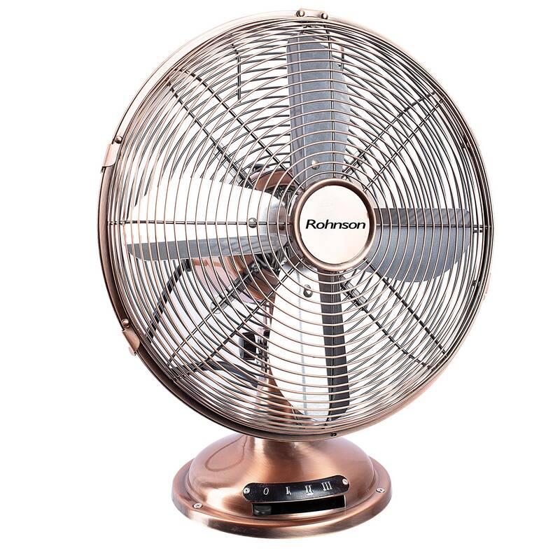 Ventilátor stolní Rohnson R-863 měděný