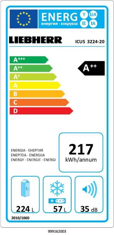 Vestavná lednice s mrazákem Liebherr ICUS 3224 bílé