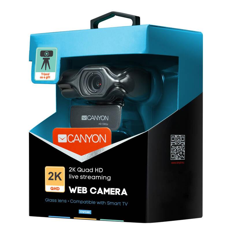 Webkamera Canyon 2K Quad HD 1080p
