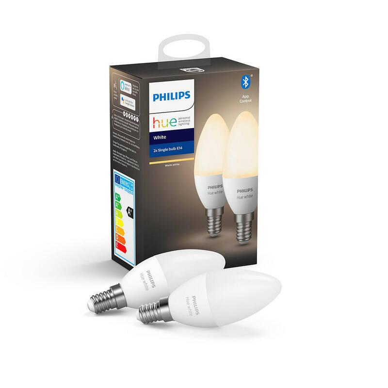 Žárovka LED Philips Hue Bluetooth 5,5W, E14, White