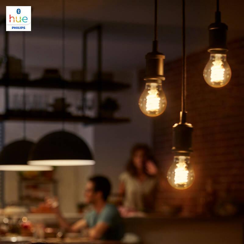 Žárovka LED Philips Hue Bluetooth Filament, 7W, E27, White