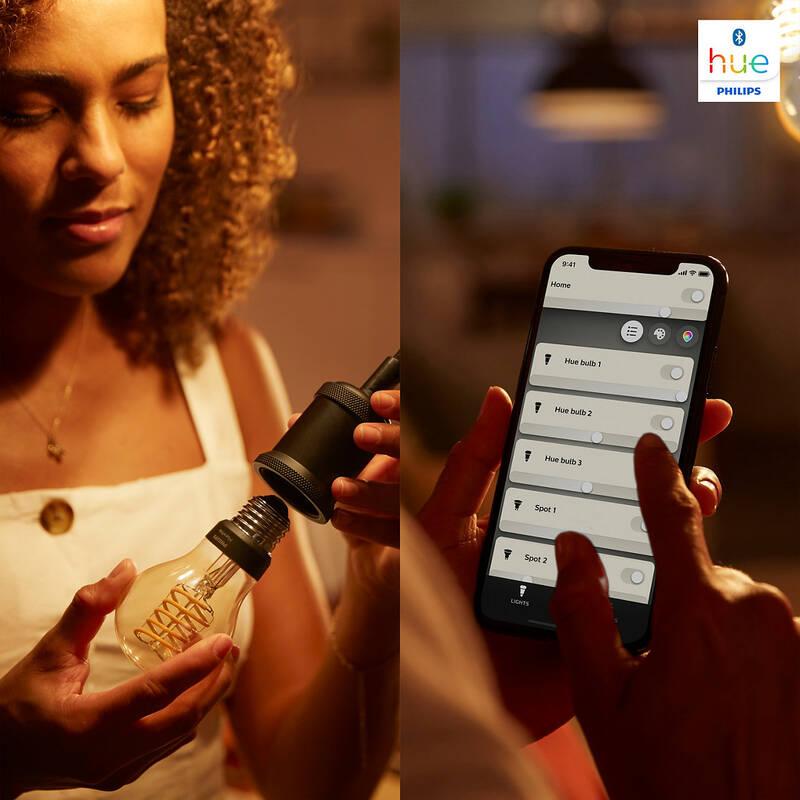 Žárovka LED Philips Hue Bluetooth Filament, 7W, E27, White