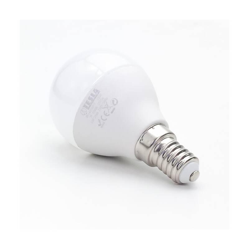 Žárovka LED Tesla klasik mini, 3W, E14, neutrální bílá