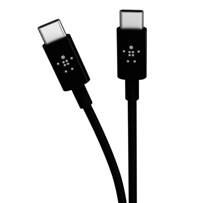 Adaptér do auta Belkin USB-C kabel 1,2m USB-C QC 4 černý
