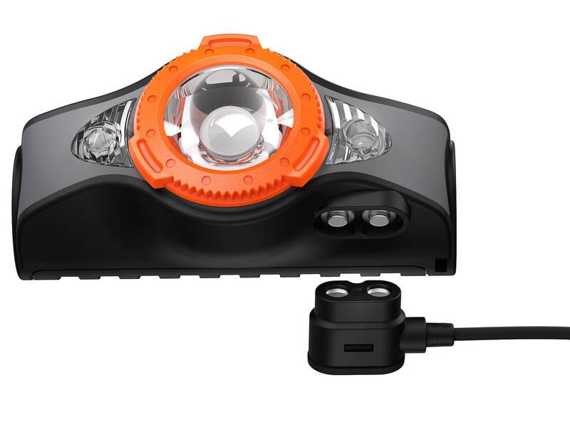 Čelovka LEDLENSER MH11 černá oranžová