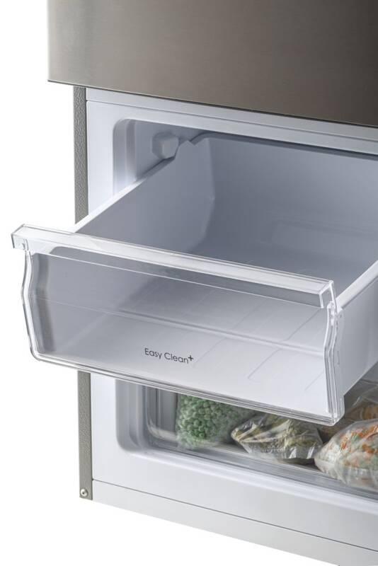 Chladnička s mrazničkou Candy CMCL 5142S stříbrná