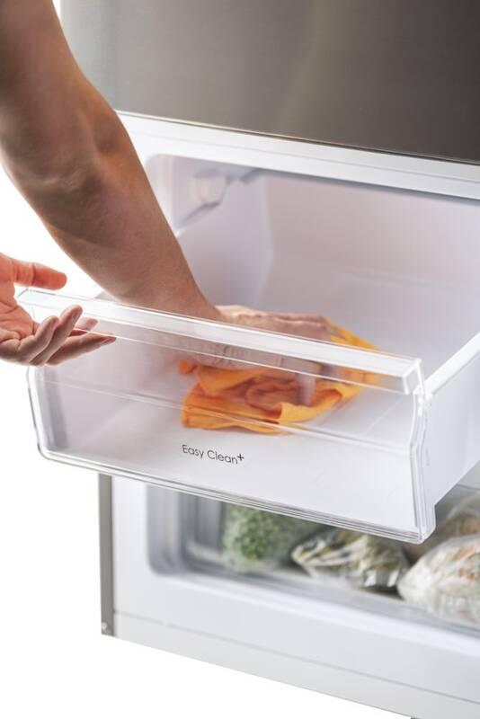 Chladnička s mrazničkou Candy CMCL 5142S stříbrná