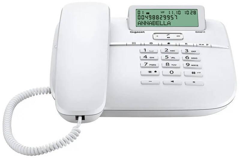 Domácí telefon Siemens Gigaset DA611 bílý, Domácí, telefon, Siemens, Gigaset, DA611, bílý