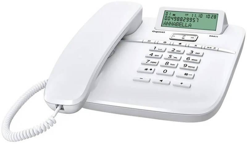 Domácí telefon Siemens Gigaset DA611 bílý