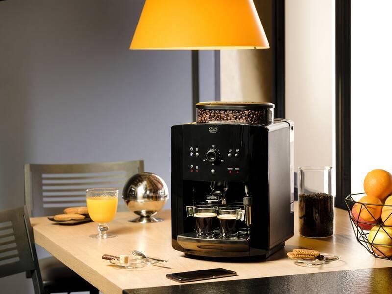 Espresso Krups Arabica EA811010 černé