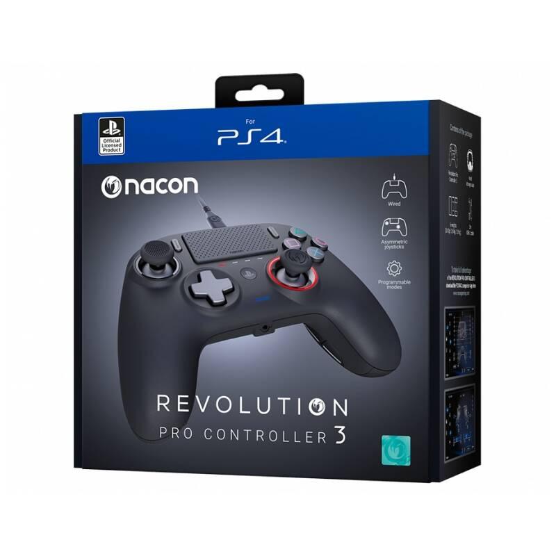 Gamepad Nacon Revolution Pro Controller 3 pro PS 4, PC, Mac černý