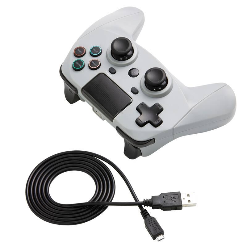 Gamepad SnakeByte Wireless pro PS4 šedý