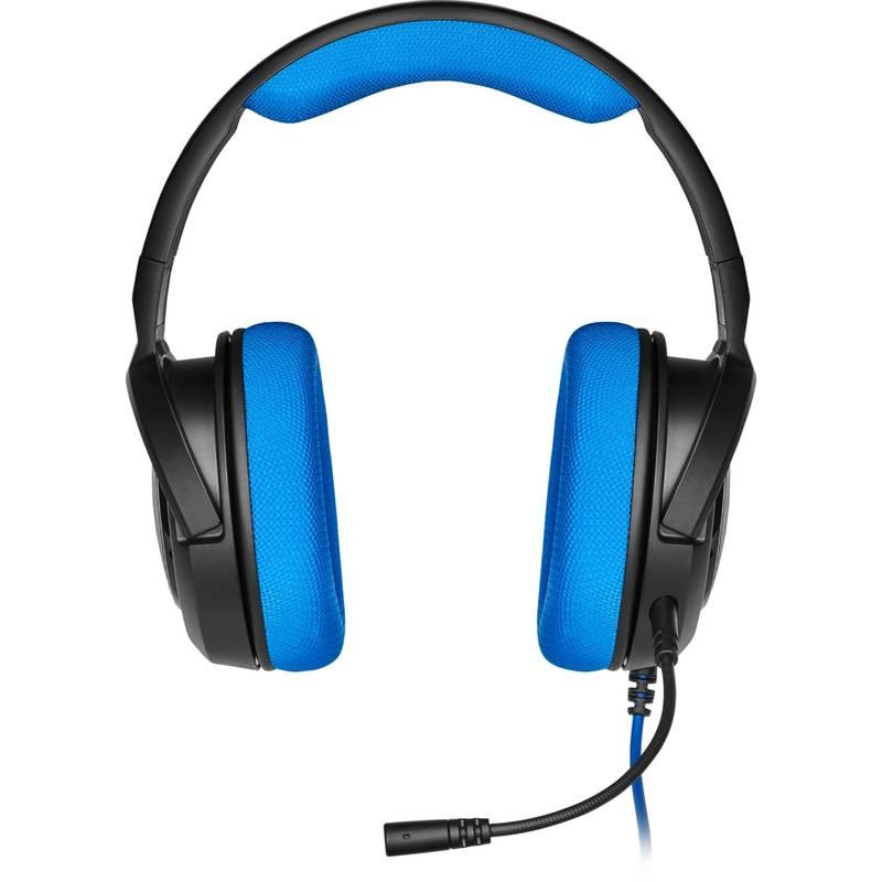 Headset Corsair HS35 černý modrý