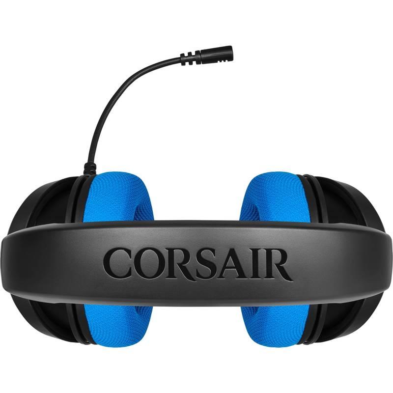 Headset Corsair HS35 černý modrý