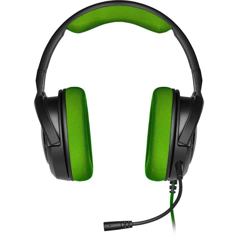 Headset Corsair HS35 černý zelený