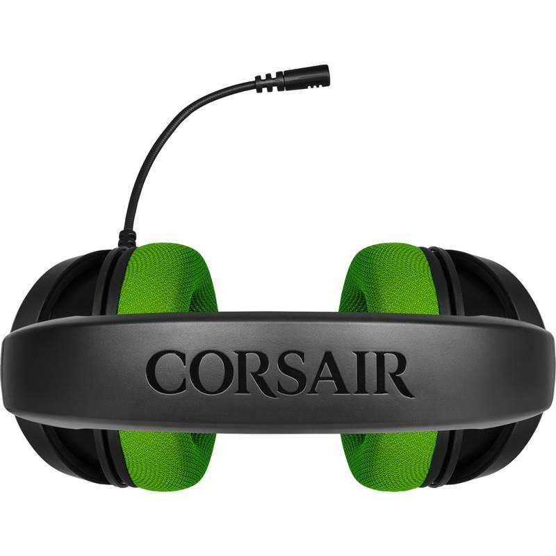 Headset Corsair HS35 černý zelený