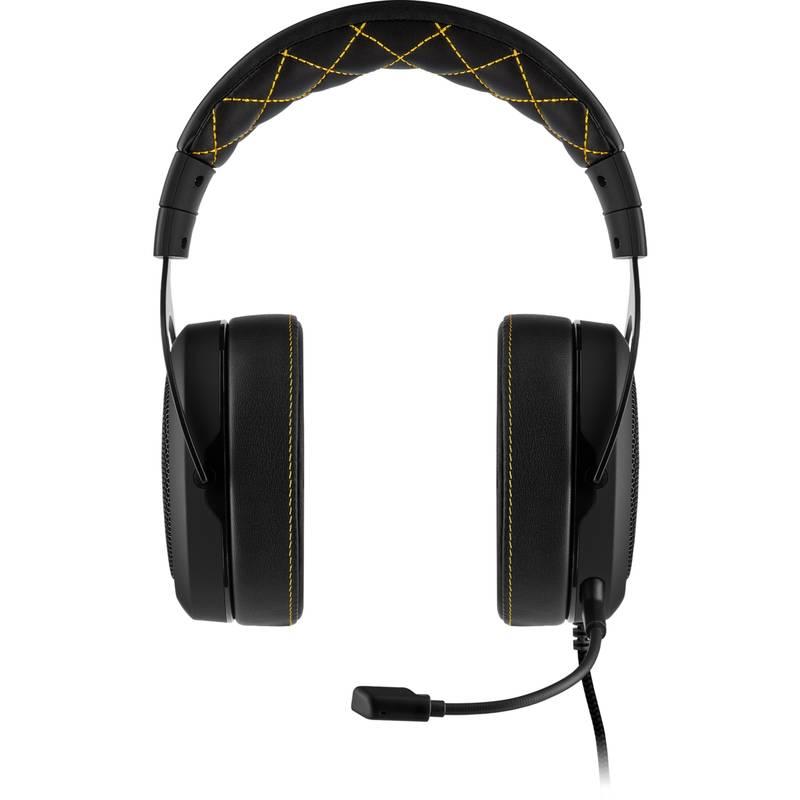 Headset Corsair HS60 Pro Surround černý žlutý