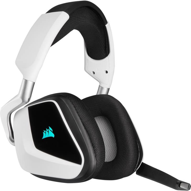 Headset Corsair Void RGB Elite Premium 7.1 bílý