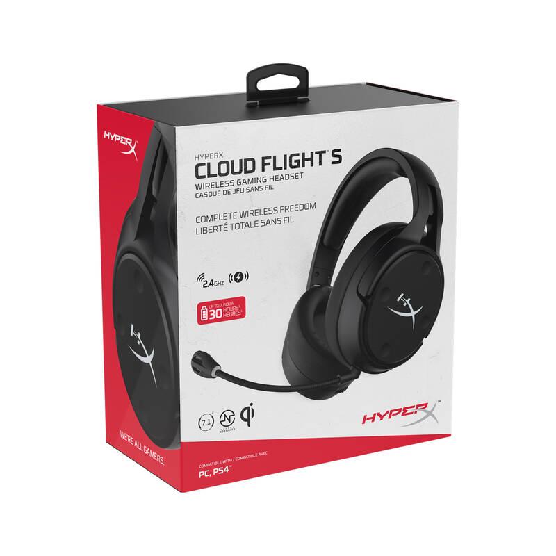 Headset HyperX Cloud Flight S černý