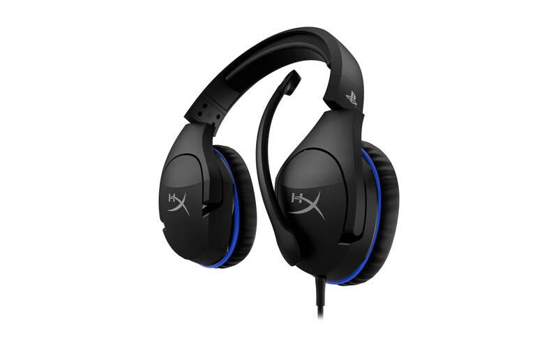 Headset HyperX Cloud Stinger černý modrý, Headset, HyperX, Cloud, Stinger, černý, modrý