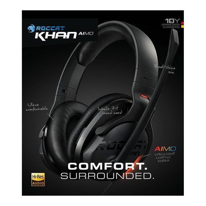 Headset Roccat Khan AIMO 7.1 černý