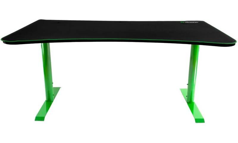 Herní stůl Arozzi Arena 160 x 82 cm černý zelený
