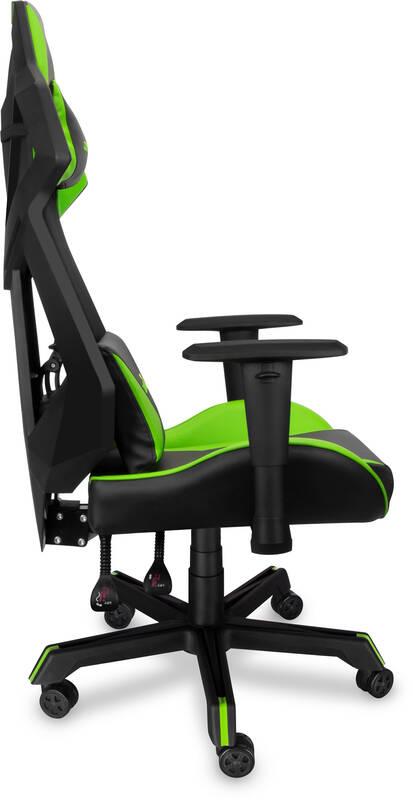 Herní židle Connect IT Alien Pro černá zelená, Herní, židle, Connect, IT, Alien, Pro, černá, zelená