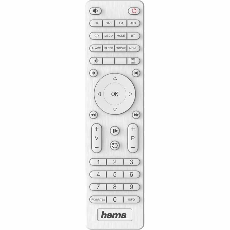Internetový radiopřijímač Hama DIR3200SBT bílý