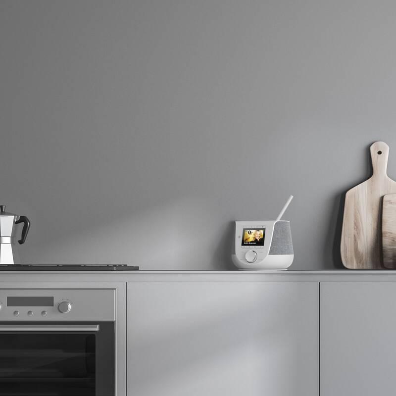 Internetový radiopřijímač Hama DIR3200SBT bílý