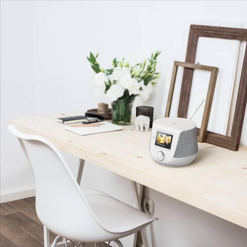 Internetový radiopřijímač Hama DIR3200SBT bílý