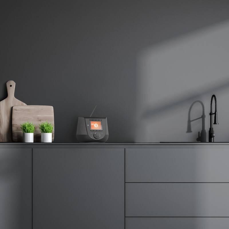 Internetový radiopřijímač Hama DIR3200SBT černý