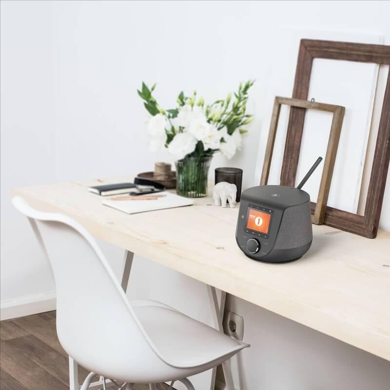 Internetový radiopřijímač Hama DIR3200SBT černý