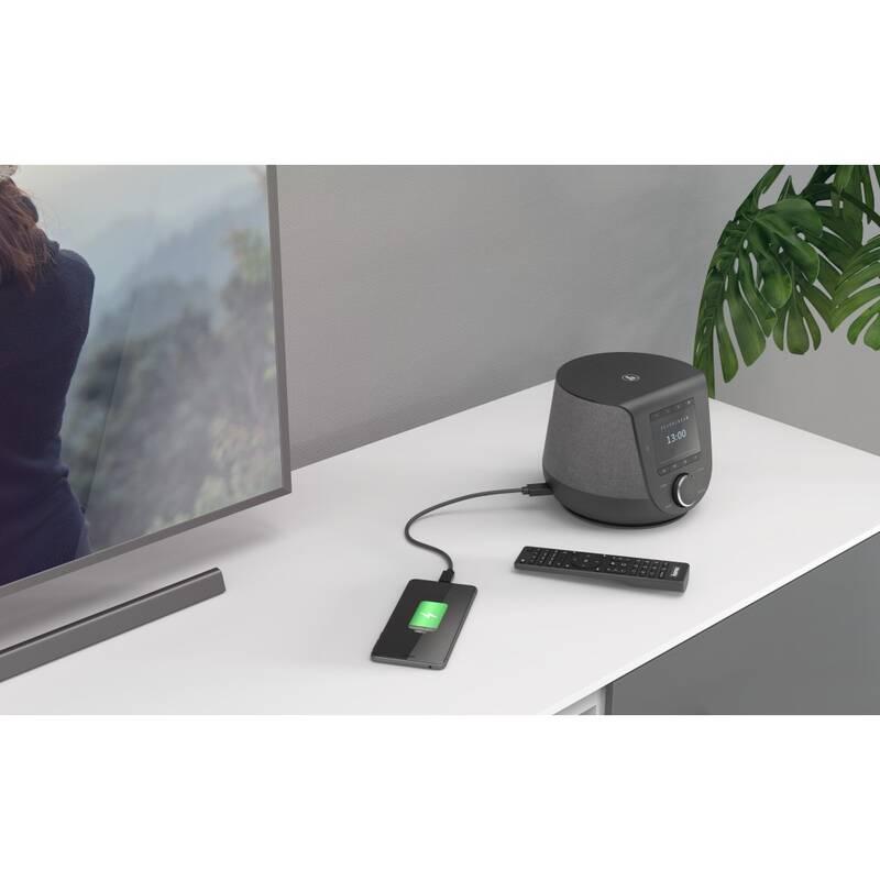 Internetový radiopřijímač Hama DIR3200SBT černý