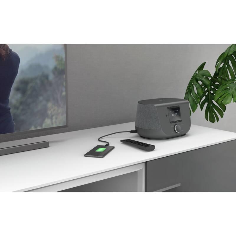 Internetový radiopřijímač Hama DIR3300SBT černý