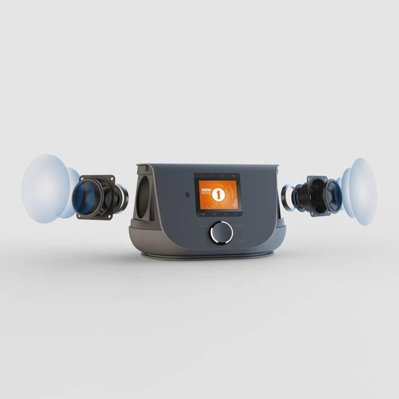 Internetový radiopřijímač Hama DIR3300SBT černý