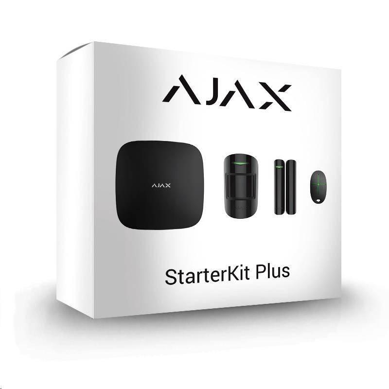 Kompletní sada AJAX StarterKit Plus černá, Kompletní, sada, AJAX, StarterKit, Plus, černá