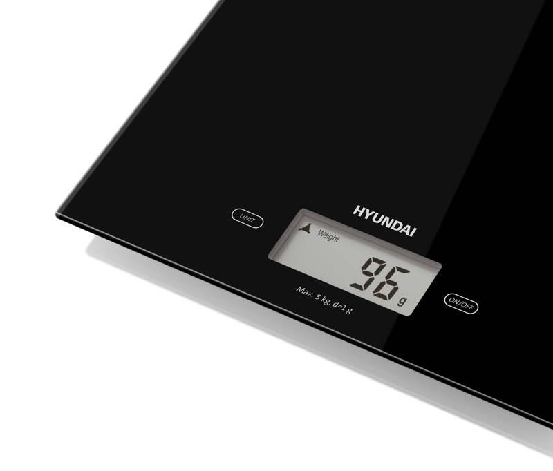 Kuchyňská váha Hyundai KVE893B černá