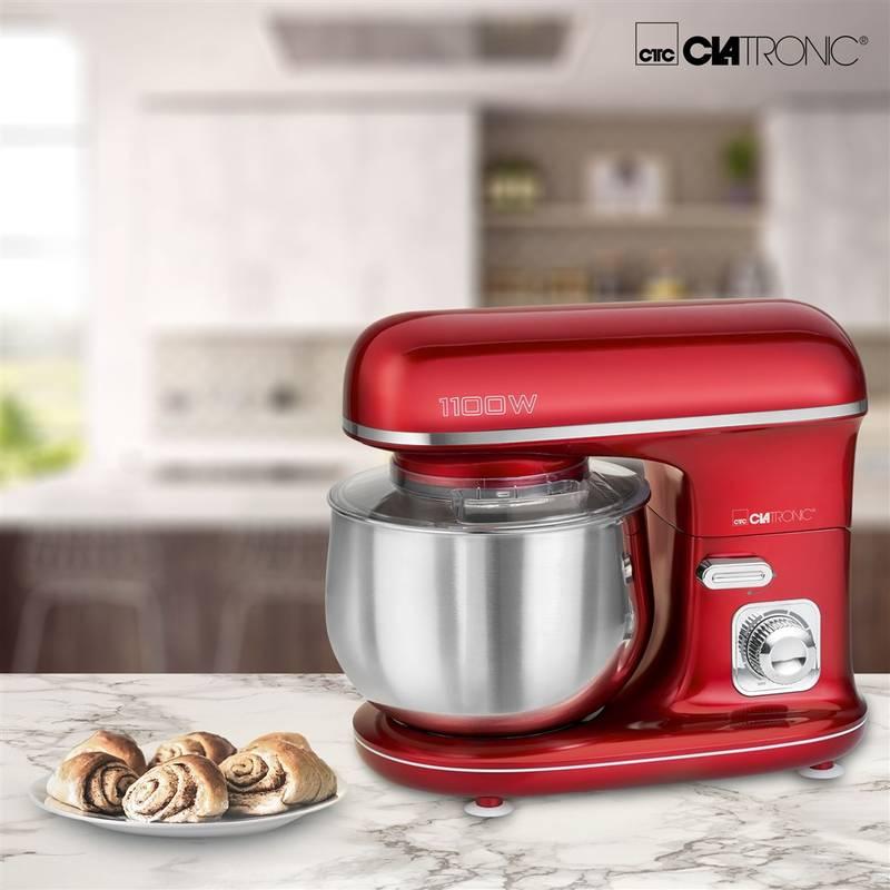 Kuchyňský robot Clatronic KM 3712 RD červený