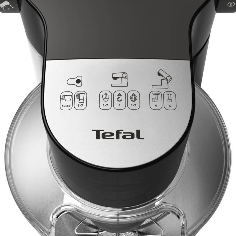 Kuchyňský robot Tefal Wizzo Equinox QB31E838 černý chrom