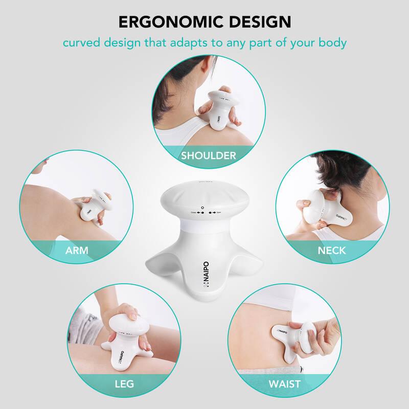 Masážní přístroj NAIPO MGPC-101MM bílý