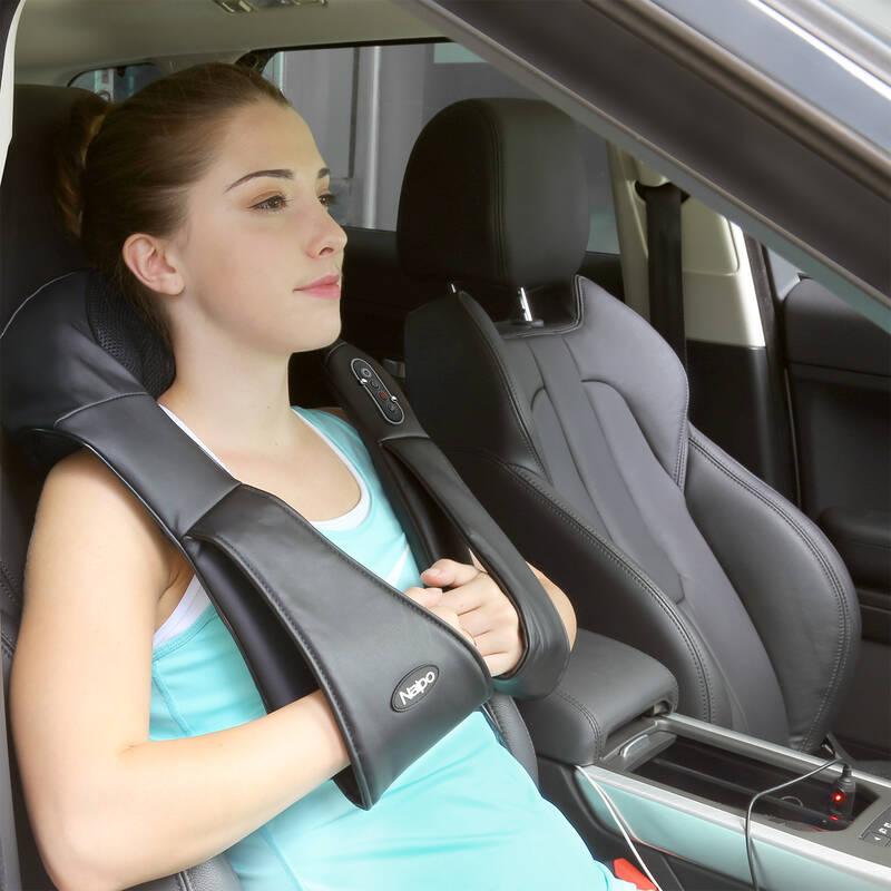 Masážní přístroj NAIPO MGS-150DC černý šedý